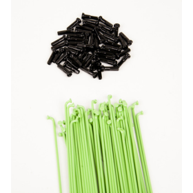 Dk Double Butted Spokes 182 - Green