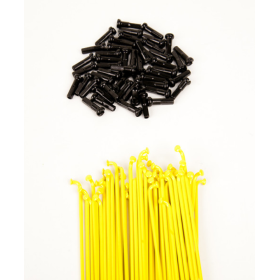 Dk Double Butted Spokes 184 - Yellow