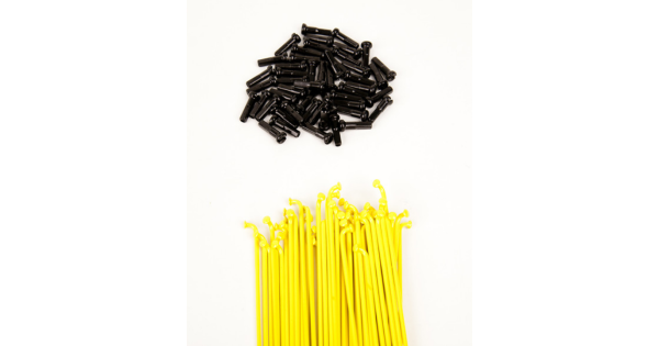 Dk Double Butted Spokes 184 - Yellow