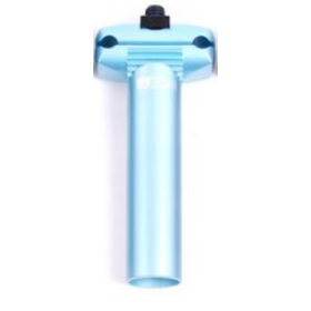Fly 100mm Railed Seat Post - Blue 