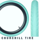 Primo Stevie Churchill 20"x2.45" Tire - Teal