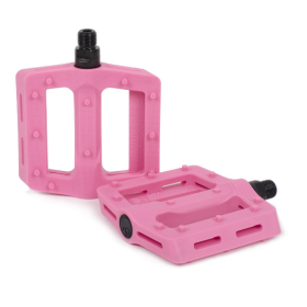 Shadow Surface Plastic Pedal - Double Bubble Pink 
