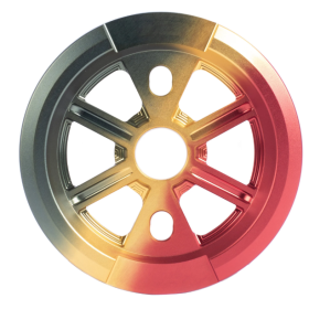 Cult Dak Guard 28T Sprocket - Rasta