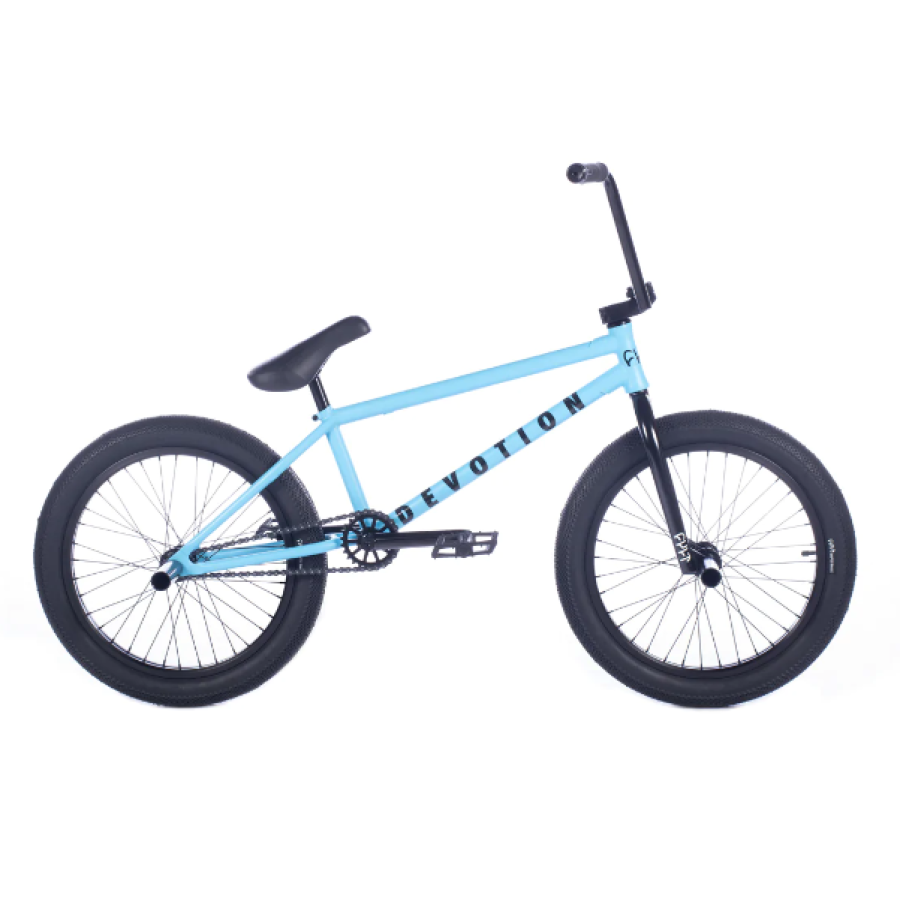 Cult "Devotion B" Complete 20" Bicycle with 21" Top Tube - Cavalary Blue 