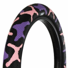 Cult x Vans 20"x2.40" Tire - Purple Camo w/Black Sidewall 