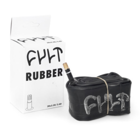 Cult Rubber Inner Tube 20"x2.20/2.40 - Black