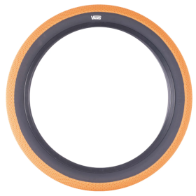 Cult x Vans 20"x2.40" Tire - Orange w/ Black Sidewall