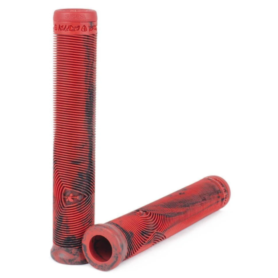 Subrosa Griffin DCR Grips - Red/Black Swirl
