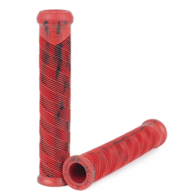 Subrosa Dialed DCR Grips - Black/Red Swirl 