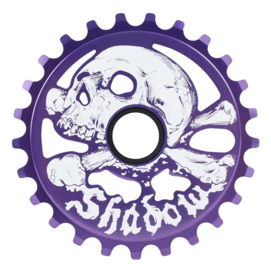 Shadow Cranium 25T Sprocket - Skeletor Purple 