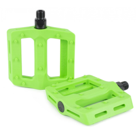 Shadow Surface Plastic Pedal - Neon Green 