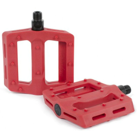 Shadow Surface Plastic Pedal - Red