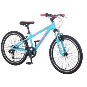 Legacy "Junior 24" Complete 24" Bicycle - Blue/Pink