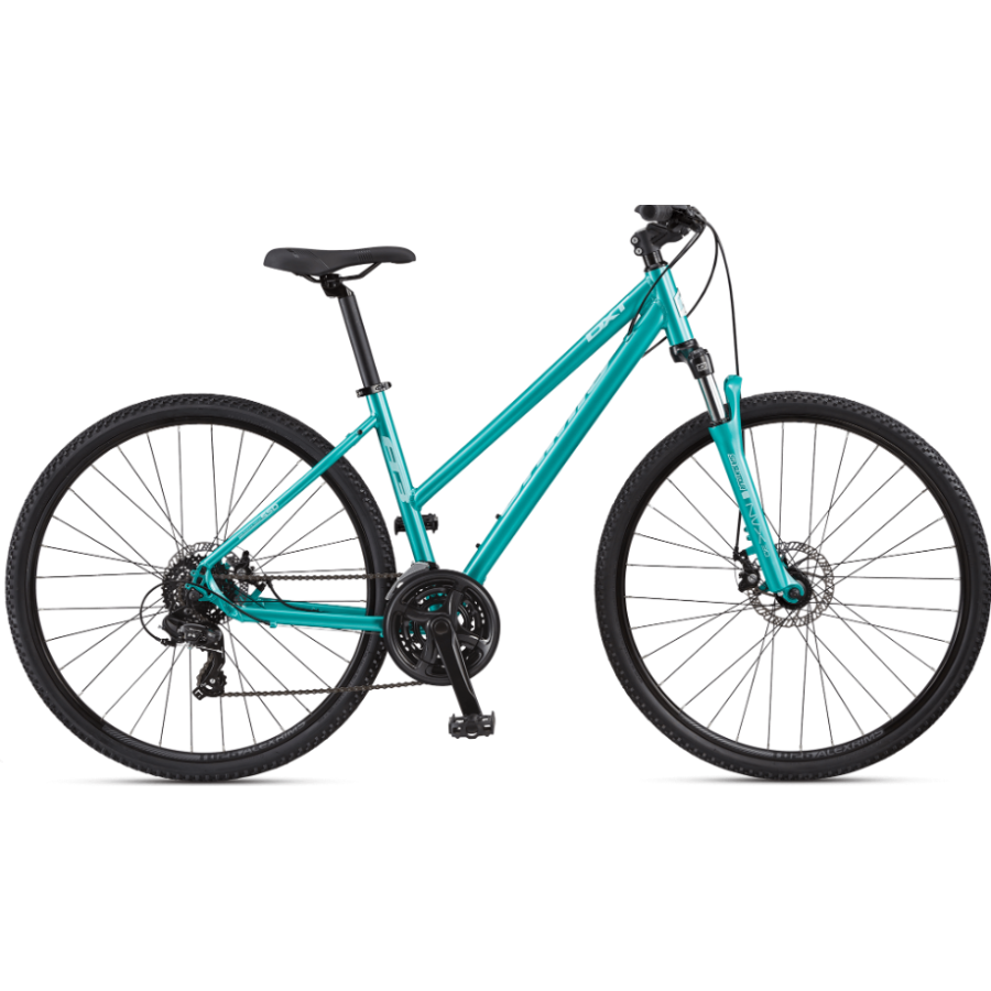 Jamis "DXT A3 Step Over" Large Complete 700x42x18 Bicycle - Seafoam