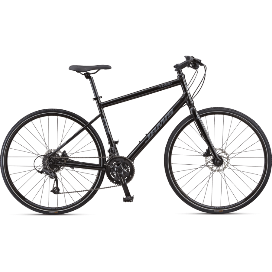 Jamis "Allegro A2" Complete 700x35x17 Medium Bicycle - Gloss Black 