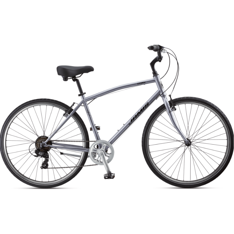 Jamis "Citizen" 700x38x21 XLarge Complete Bicycle - Nickel