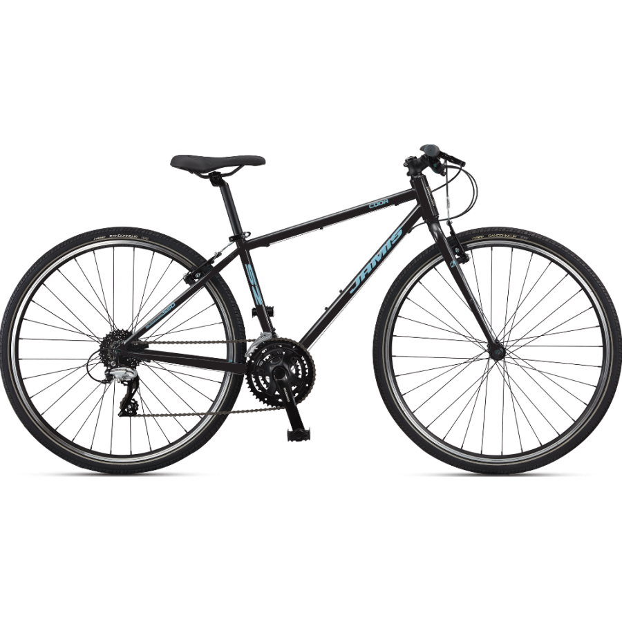 Jamis "Coda S2 Womens" 700x40x14" Small Complete Bicycle - Gloss Black 