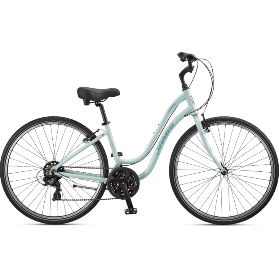 Jamis "Citizen 1 Step-Thru" 700x38x14 Small Complete Bicycle - Sugar Mint