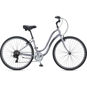 Jamis "Citizen Step-Thru" 700x38x14 Small Complete Bicycle - Nickel