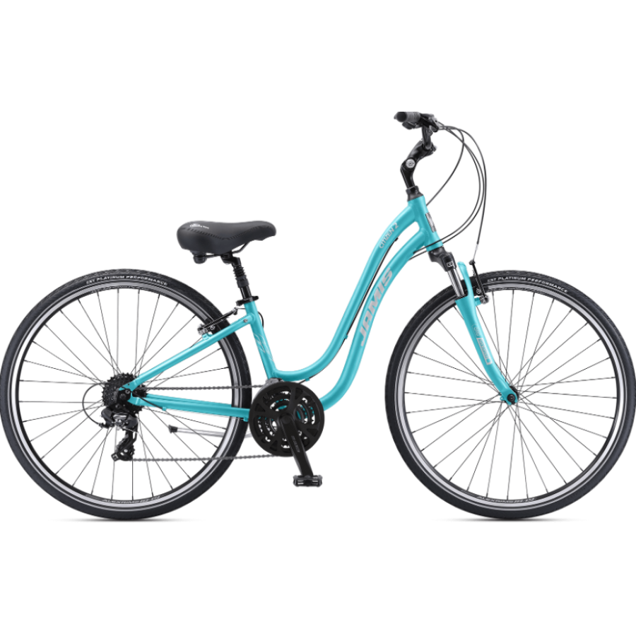 Jamis "Citizen 2 Step-Thru" 700x38x14 Small Complete Bicycle - Radiant Teal 