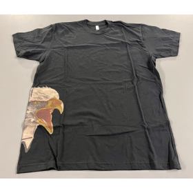 Vigilantia Eagle Tee Small - Black 
